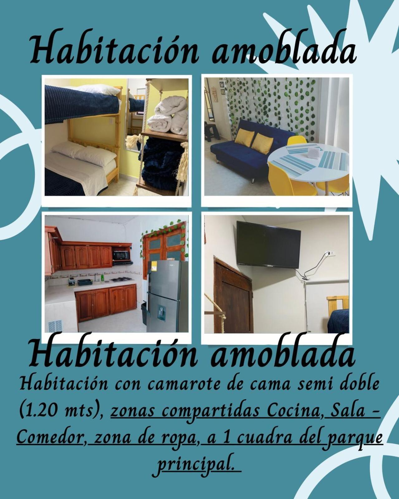 Confortable Habitacion En Apartamento Amoblado חרדין חדר תמונה